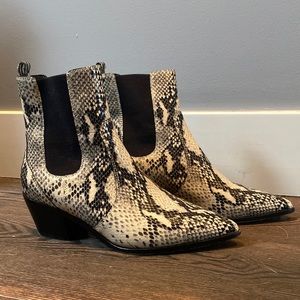 Paige Willa Snake booties 9
